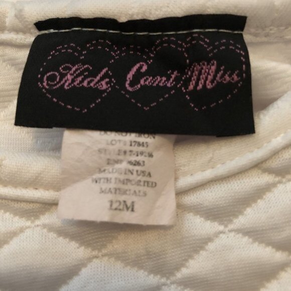 Kids Can’t Miss Baby Girls Size 12m Dress - Picture 4 of 4